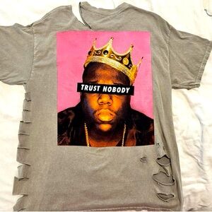 Upcycled Biggie Tee Shirt